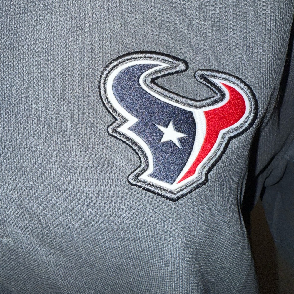 NFL Nike DriFit Houston Texans Polo. Large. Excellent Condition. - Picture 2 of 8